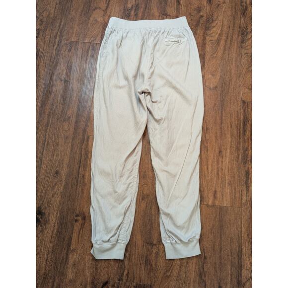 Faherty Joggers Medium Grey Arlie Day Pant Tencel Linen Cotton Casual Coastal - Picture 5 of 7